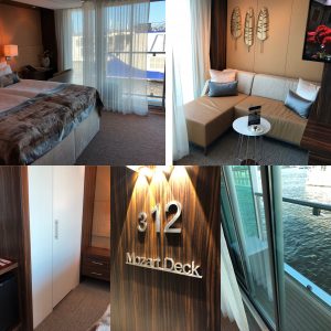 Photo's from Suite 312 on the Mozart Deck