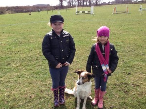 The girls with Patch