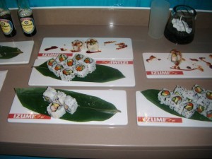Sushi at Izumi