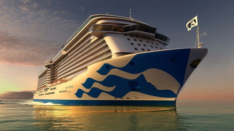 Artists Impression Of The Artwork On The New Majestic Princess