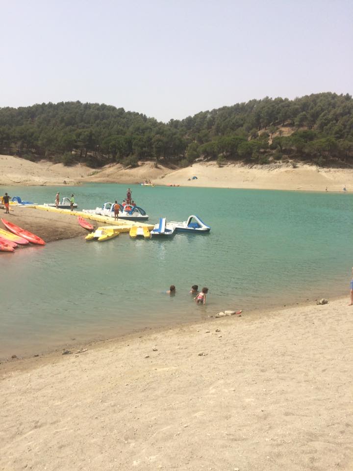 El Chorro lakes