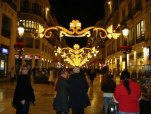 Calle Larios at Christmas a few years ago