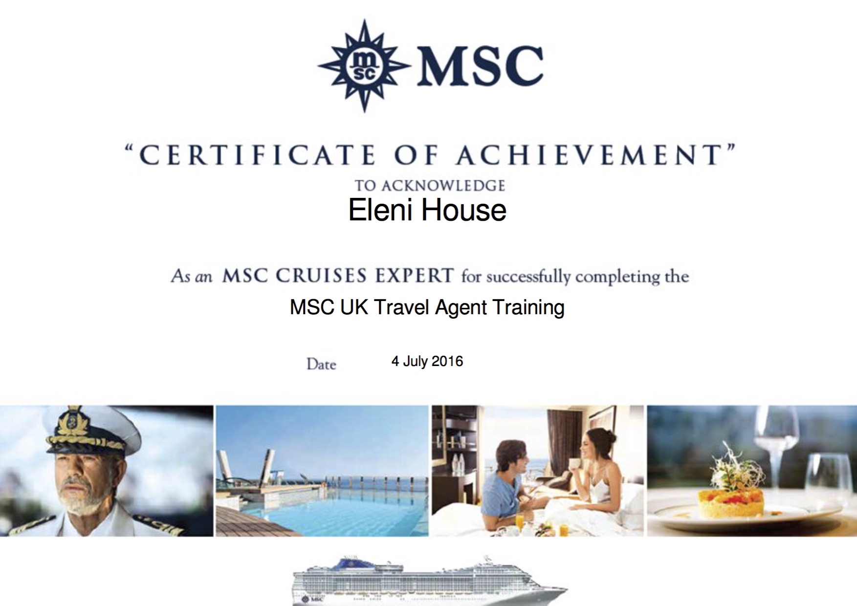 cruise ships qualifications