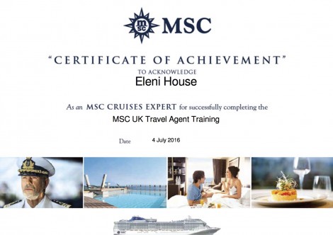 MSC Certificate 1