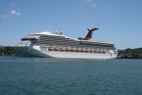 Carnival Victory Castries crop