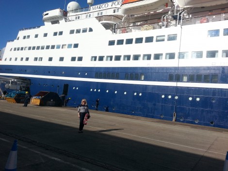 MARCO POLO FRONT OF SHIP