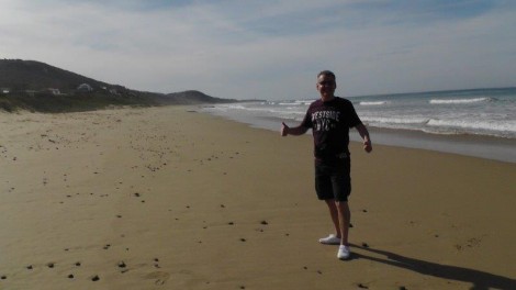 Me on Great ocean road beach