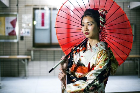 Beautiful japanese woman with geisha costume in Tokyo, Japan. A stock photo of a beautiful young girl dressed in traditional Japanese Kimono dress and parasol. Shoot from Istocklypse Tokyo 2015 Beautiful japanese woman with kimono in Tokyo, Japan. Shoot from Istocklypse Tokyo 2015
