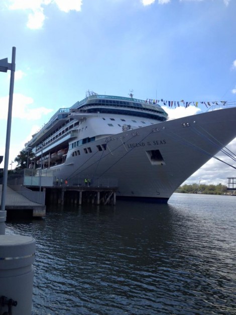 Legend of the Seas Brisbane port