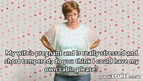 angry-pregnant-woman-on-a-cruise