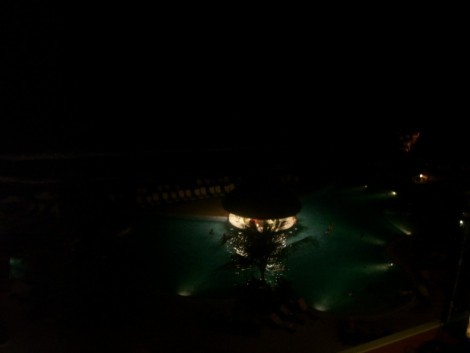 Night swimming in Brazil