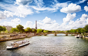 September afternoon in Paris by the Seine.
