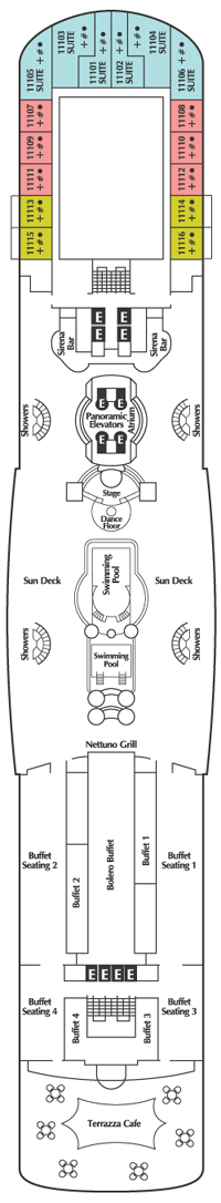Rigoletto Deck Plan