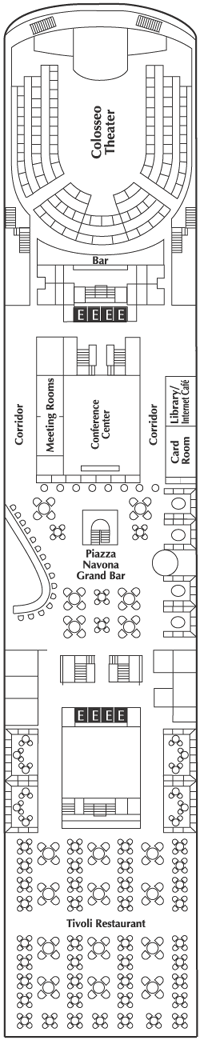 Rome Deck Plan
