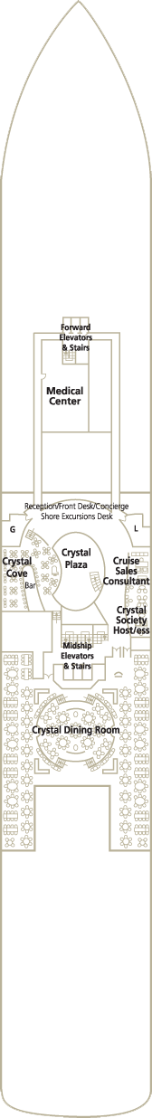 Crystal Deck Plan