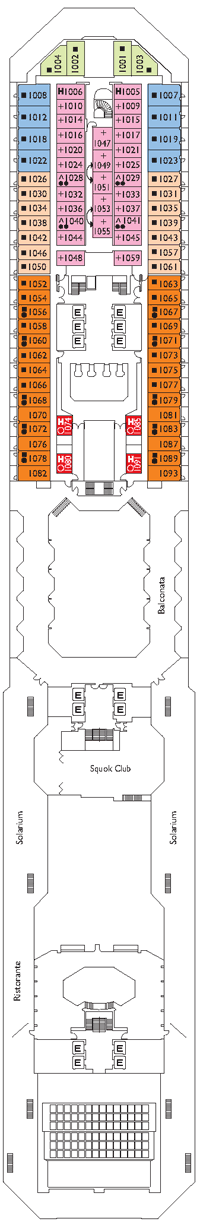 Taurus Deck Deck Plan