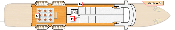 Deck 5 Deck Plan