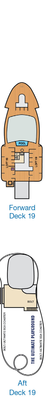 Deck 19 Deck Plan