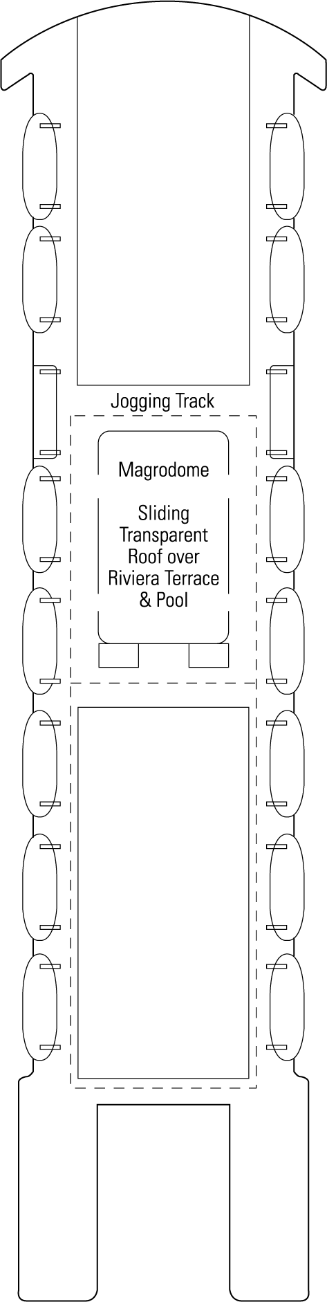 Sun Deck Deck Plan