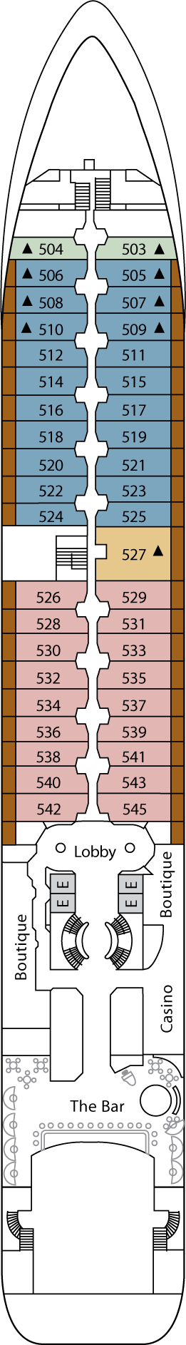 Deck 5 Deck Plan