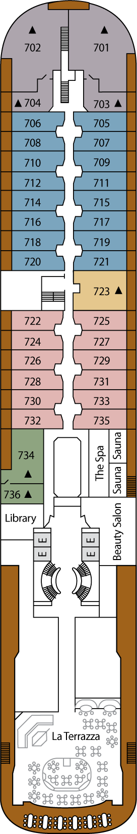 Deck 7 Deck Plan