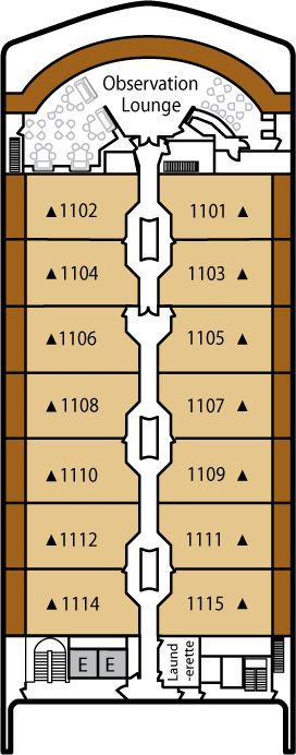 Deck 11 Deck Plan
