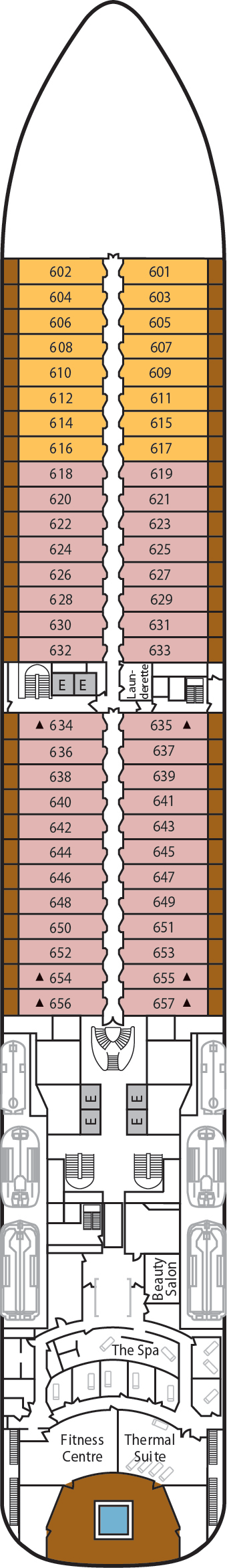 Deck 6 Deck Plan