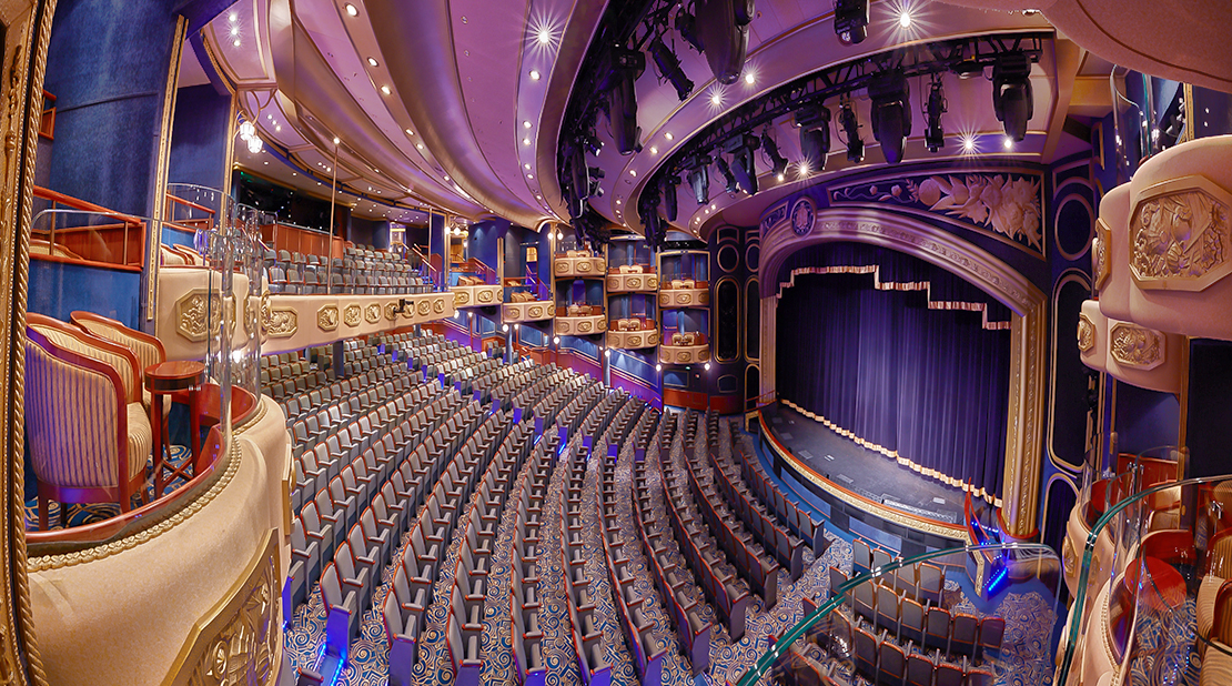 Cunard Queen Elizabeth Theatre 