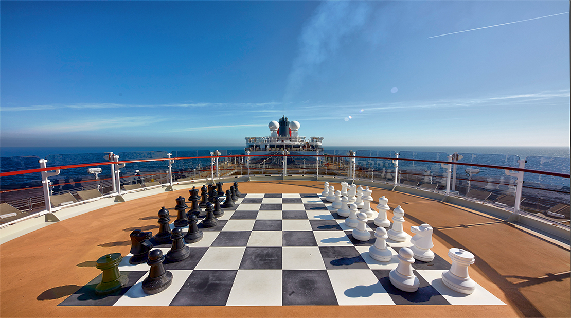Cunard Cruises Queen Elizabeth Chess
